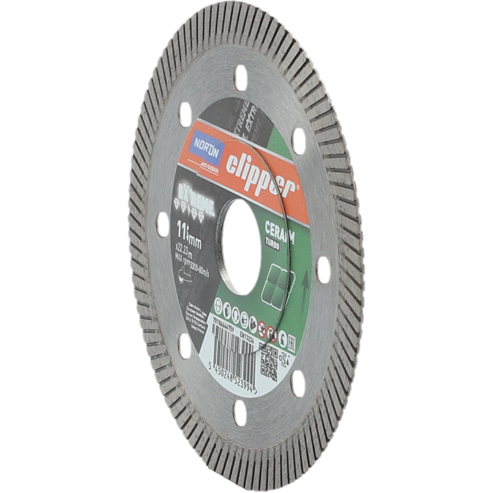 Disque diamant NORTON Super Grés XT Evo Diam. 115 mm Alésage 22.23 - 70184644759