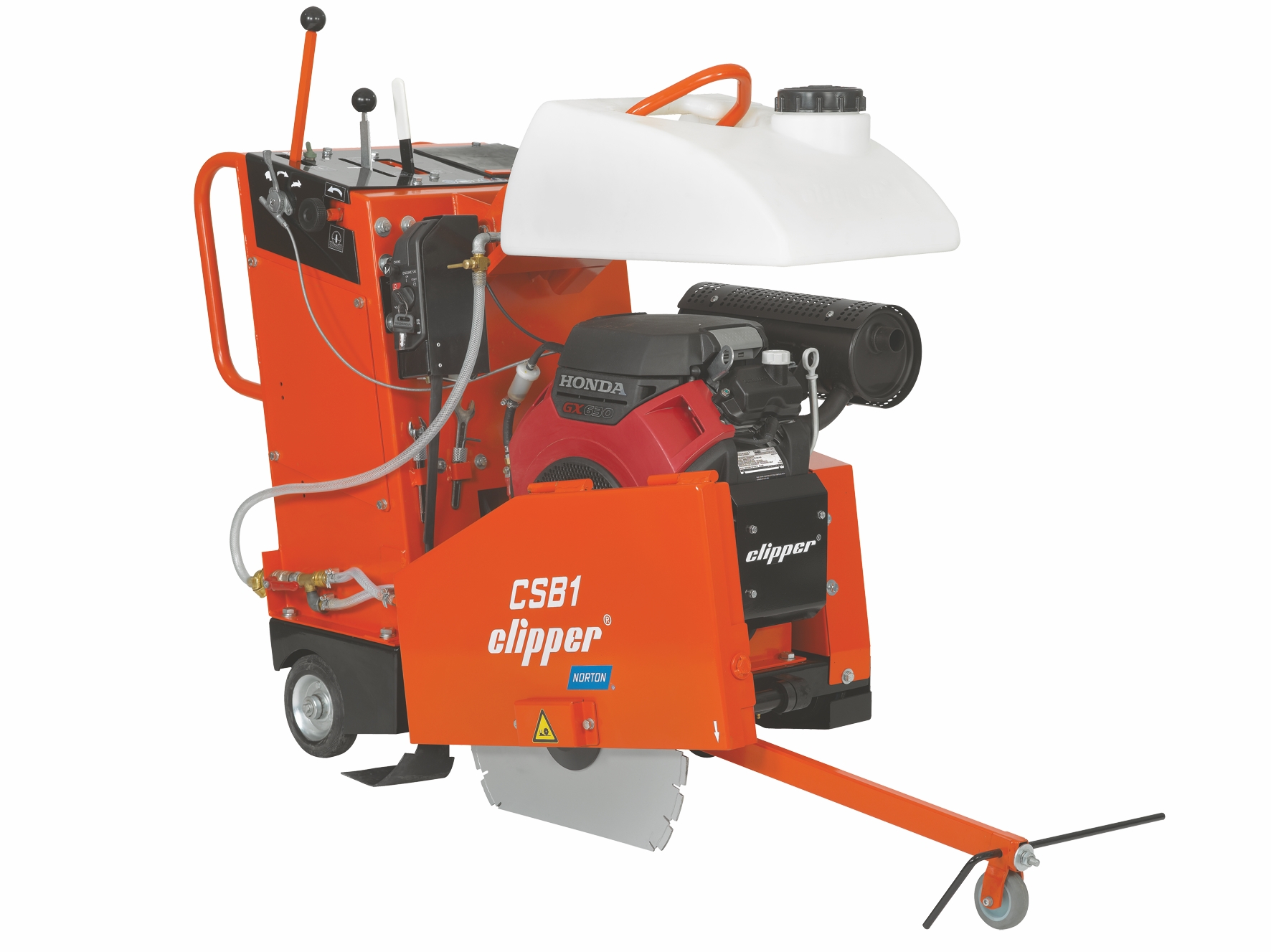 Scie à sol thermique Norton CLIPPER CSB1 P21 KIA Essence 15 KW Diam. 600 mm - 70184645495