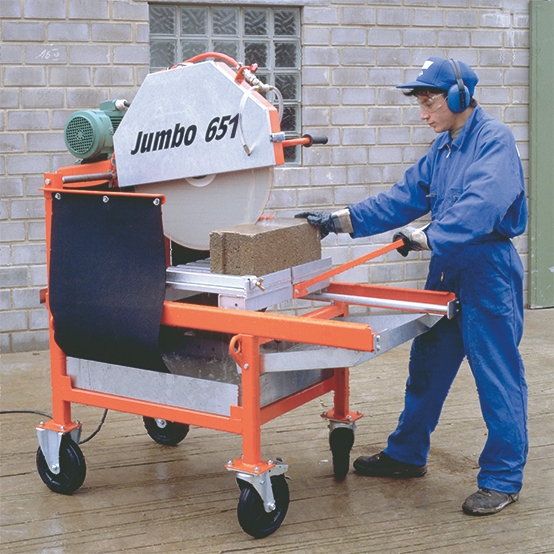 Scie de maçon Norton Clipper JUMBO 651 6.75.3 SI Ø650mm - 70184647303