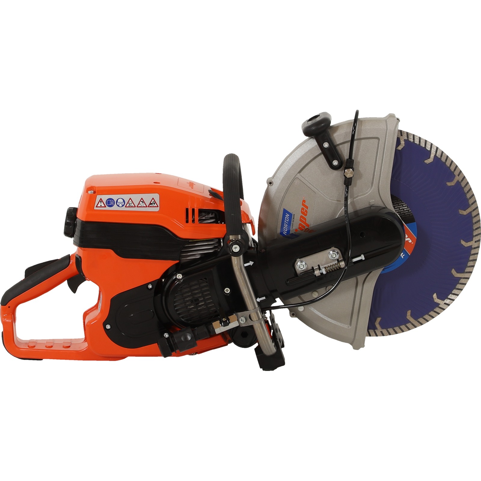 DECOUPEUSE THERMIQUE NORTON CLIPPER4 KW Ø 350 MM CP514 125 MM DE PROFONDEUR DE COUPE -70184647562