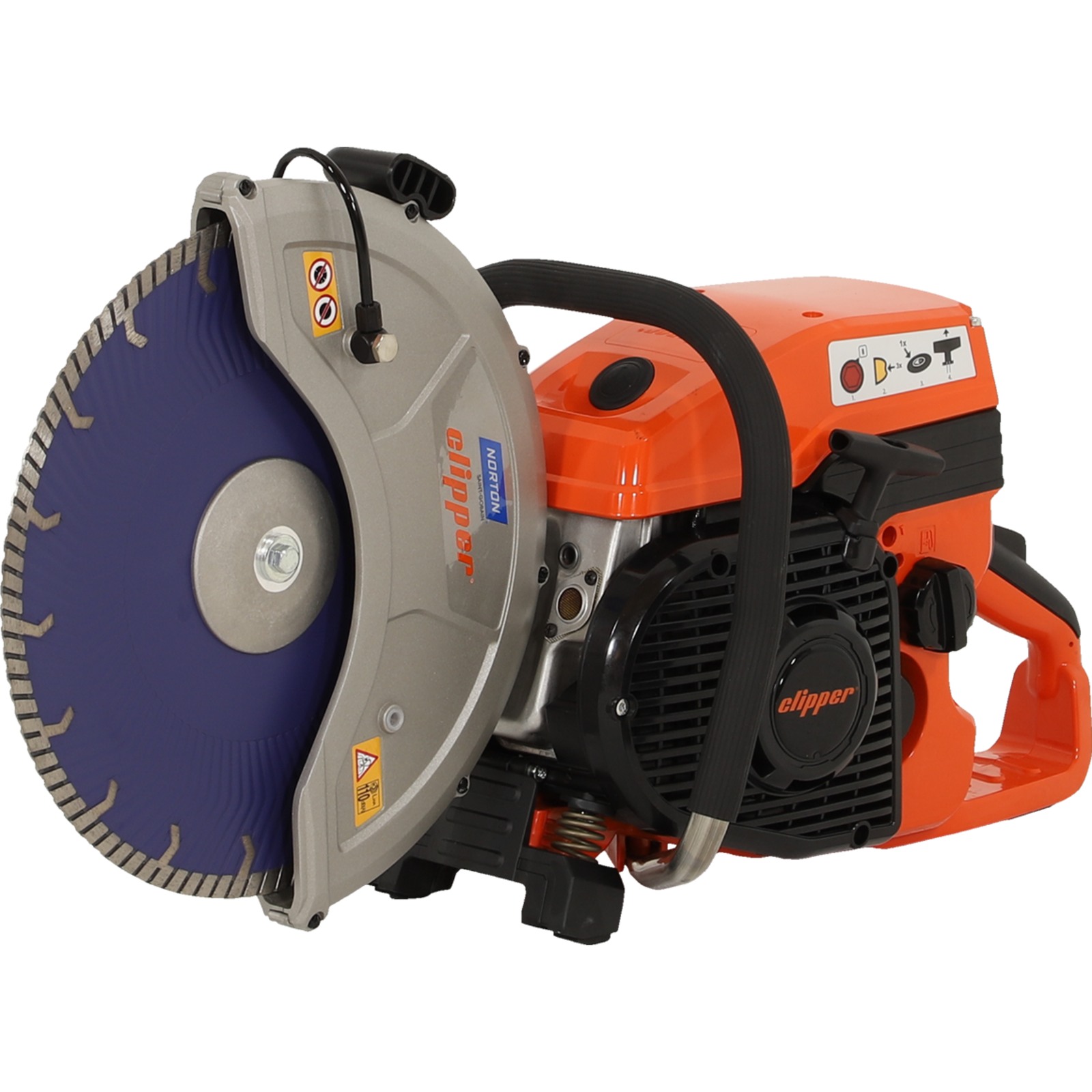 DECOUPEUSE THERMIQUE NORTON CLIPPER4 KW Ø 350 MM CP514 125 MM DE PROFONDEUR DE COUPE -70184647562