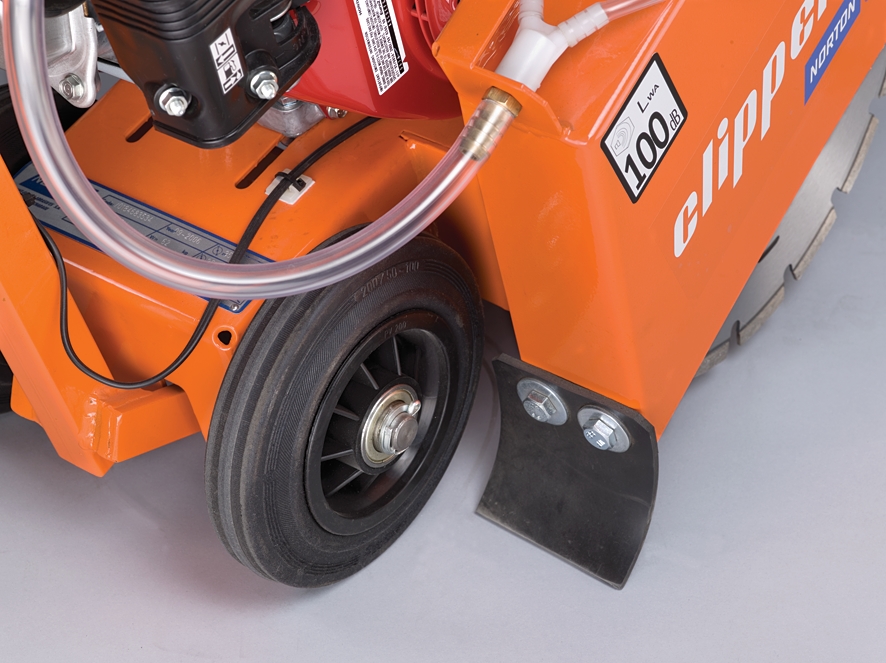 Scie à sol thermique compacte Norton Clipper Ø 350 mm C51 125 mm de coupe maxi - 70184683534