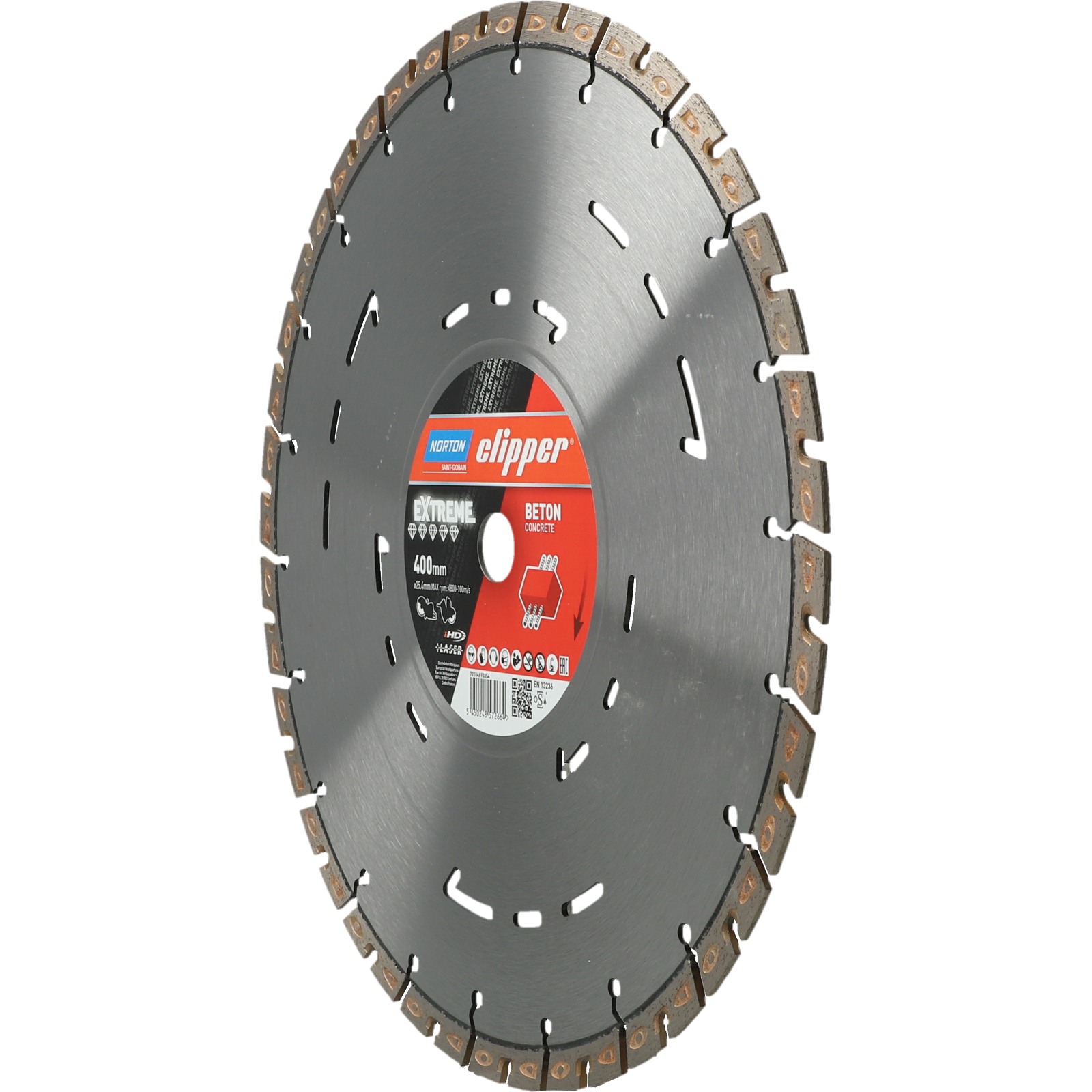 Disque diamant 400x25,4 mm EXTREME BETON NORTON - 70184693354