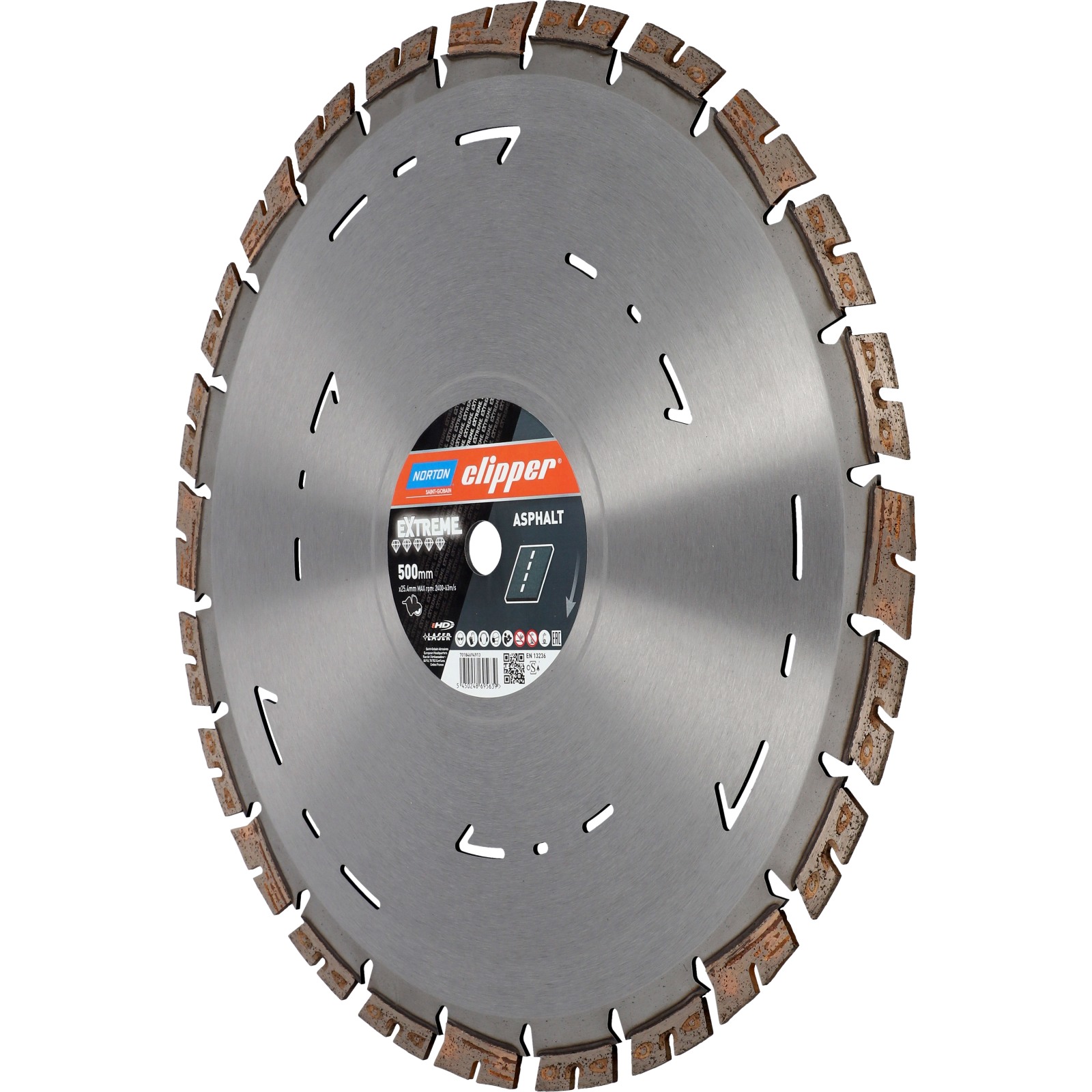 Disque diamant EXTREME ASPHALT 500x25.4mm NORTON - 70184694913