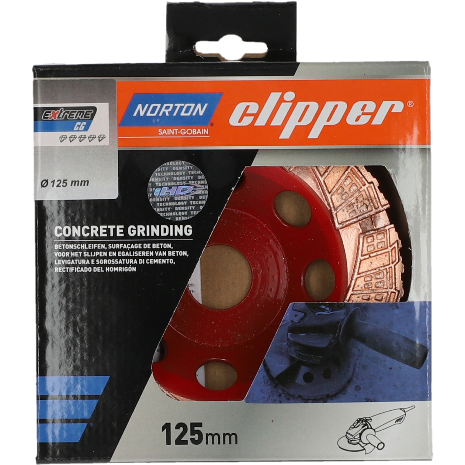 Plateau surfaçage 125x22,23 mm NORTON - EXTREME CG COMFORT 70184694993
