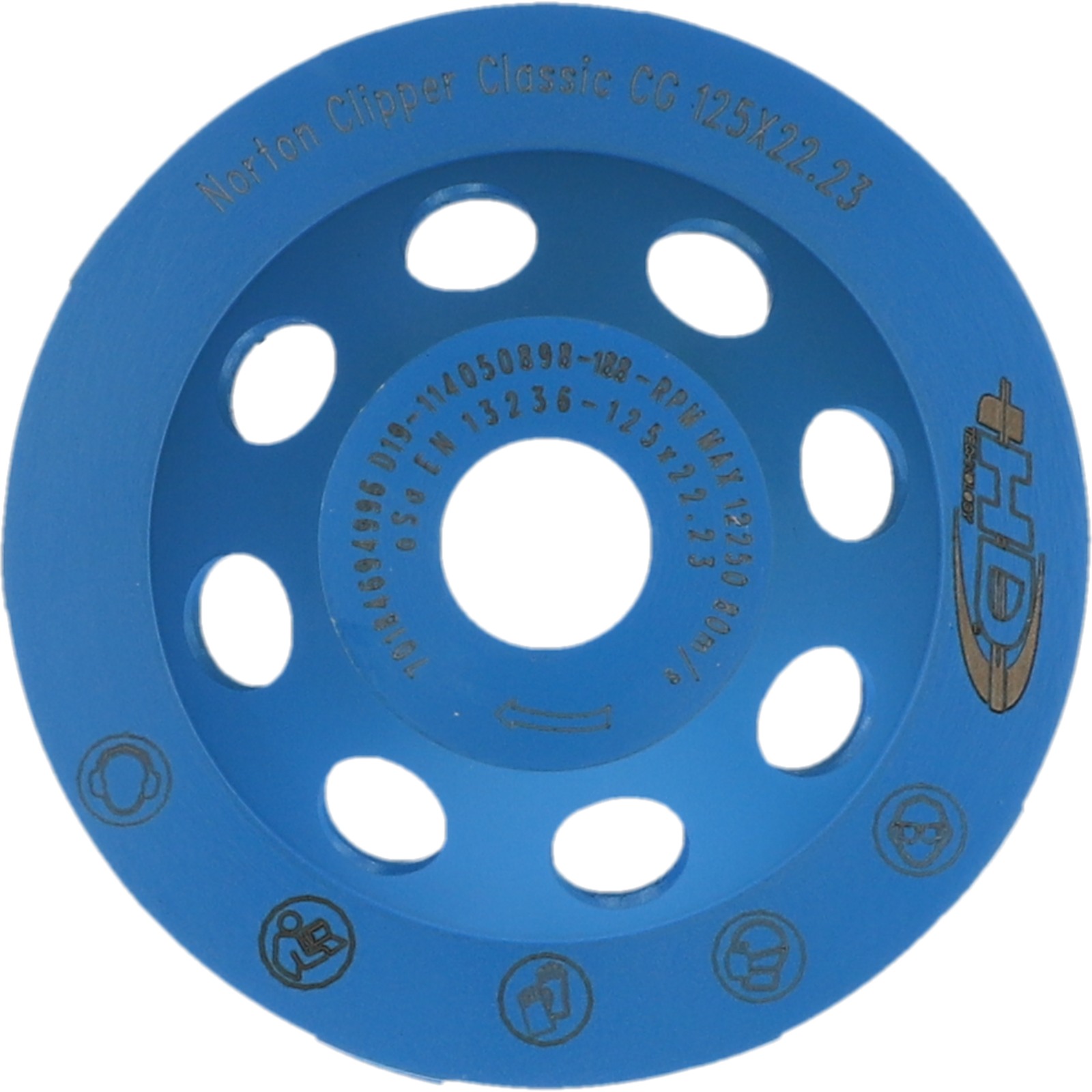 Meule de surfaçage 125x22,23 mm NORTON - CLASSIC CG 70184694996