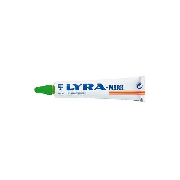Marqueur à bille LYRA indélébile boite de 10 MARK vert - OMYACOLOR-4150067