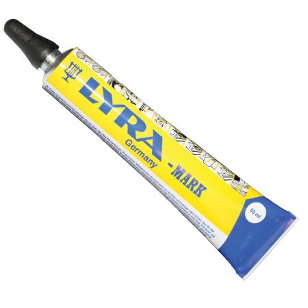 Marqueur à bille LYRA indélébile boite de 10 MARK noir - OMYACOLOR-4150099