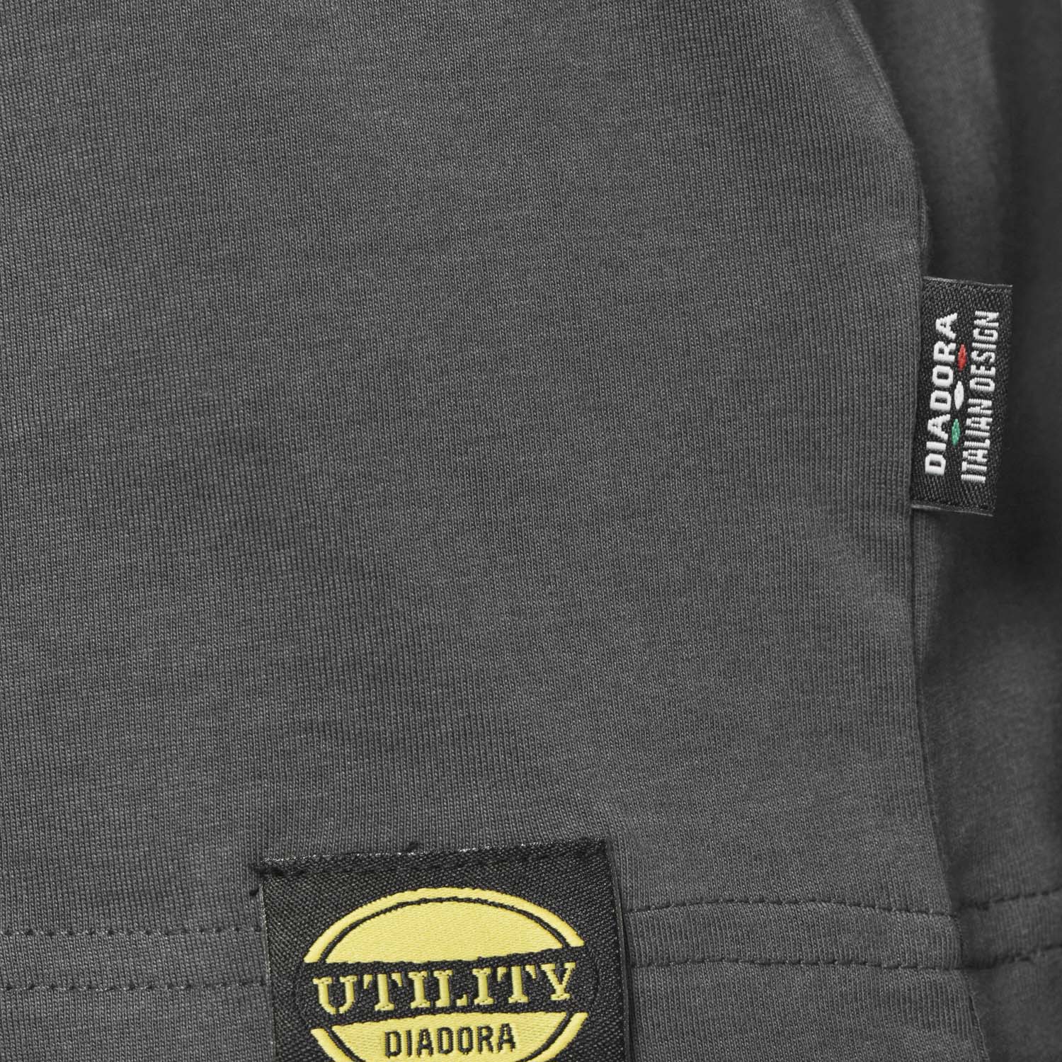 T-SHIRT TAILLE L -  DIADORA MC ATONY ORGANIC GRIS - 176913750700