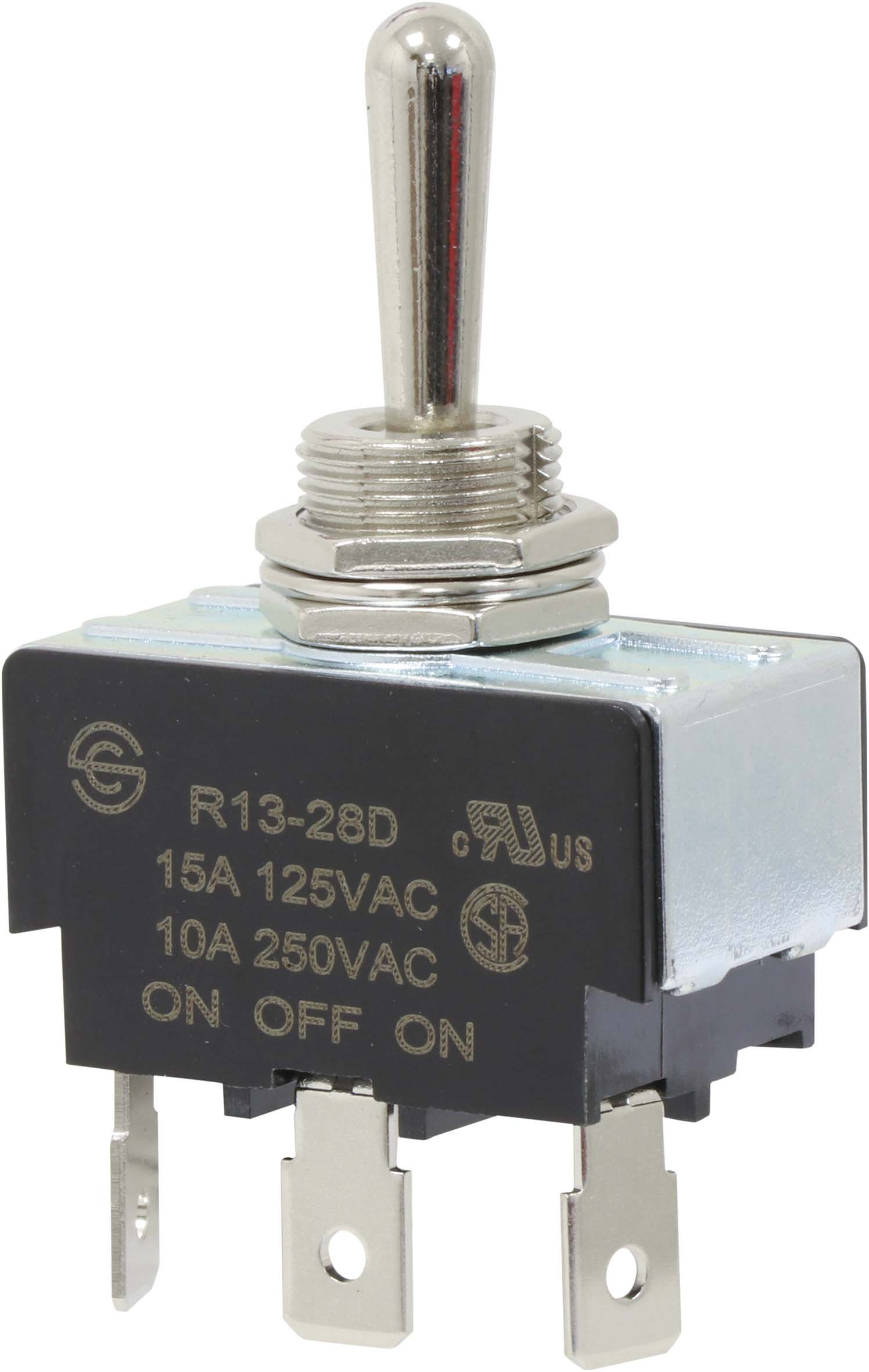 Interrupteur 3 positions / coque SODELEC - 04265