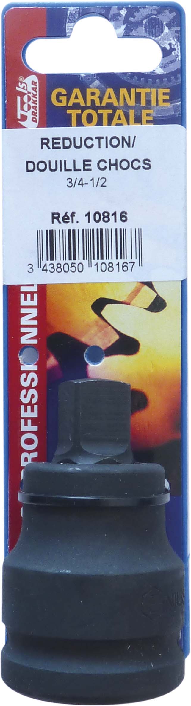 Reduction/douille chocs 3/4 DRAKKAR TOOLS - 10816