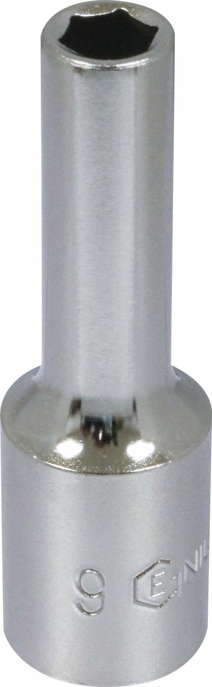 Douille longue 1/2' taille 9 dt /carte DRAKKAR TOOLS - 10856