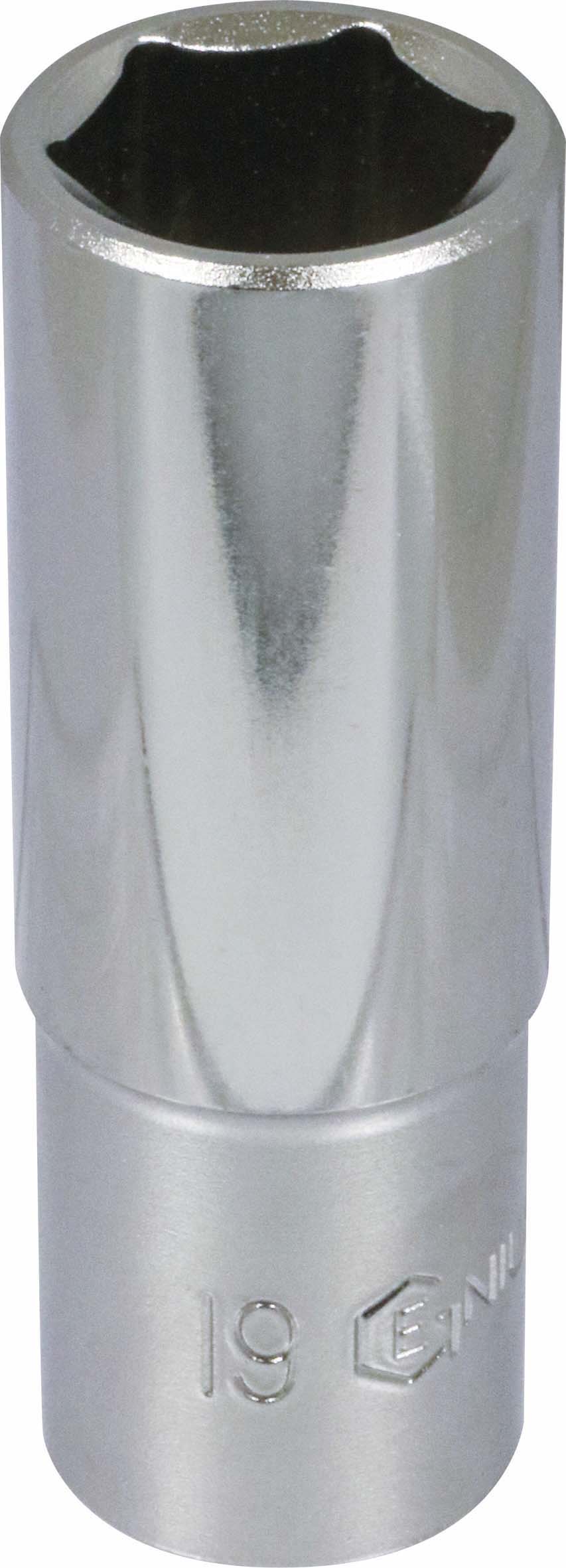 Douille longue 1/2' taille 19 dt /carte DRAKKAR TOOLS - 10868