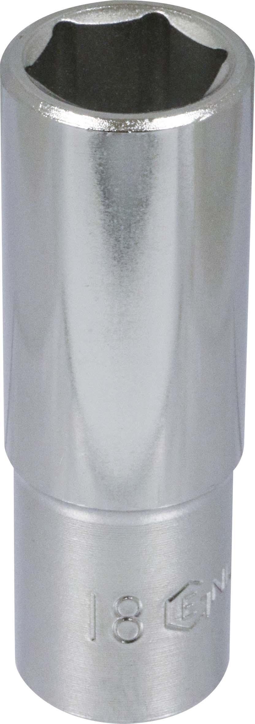 Douille longue 1/2' taille 18 dt /carte DRAKKAR TOOLS - 10873