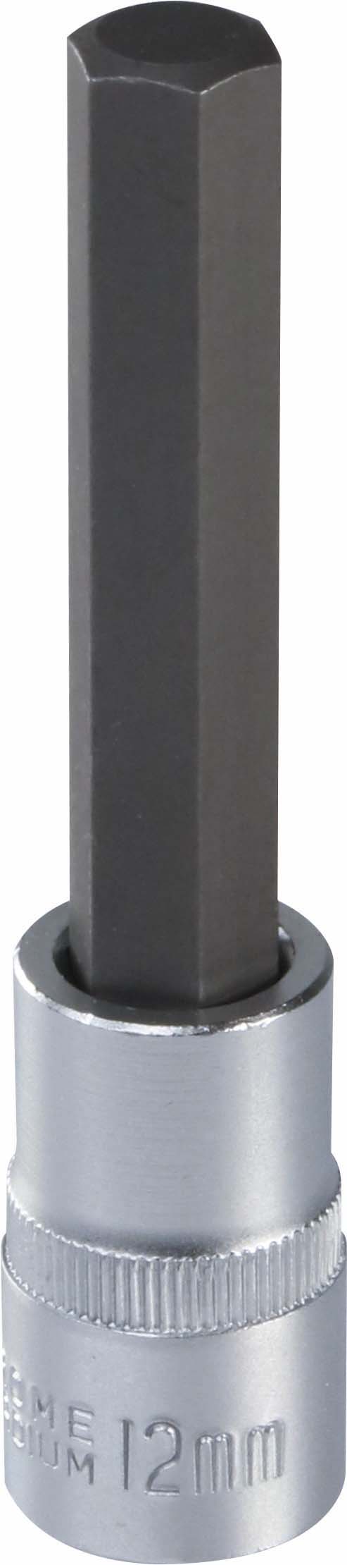 Douille 100mm embout hexagonal 6 pans 1/2' taille 12mm dt DRAKKAR TOOLS - 11135