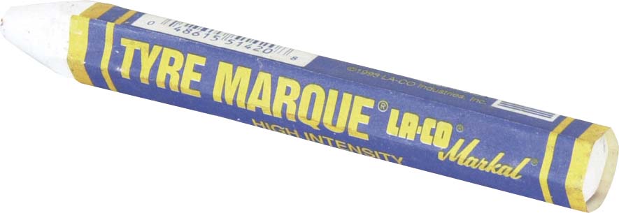 Craie speciale pneu et caoutchouc/blanc MARKAL - 11649