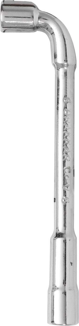 Cle pipe cv 6mm debouchee 6x6p/carte dt DRAKKAR TOOLS - 12203