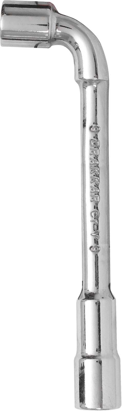 Cle pipe cv 9mm debouchee 6x6p/carte dt DRAKKAR TOOLS - 12209