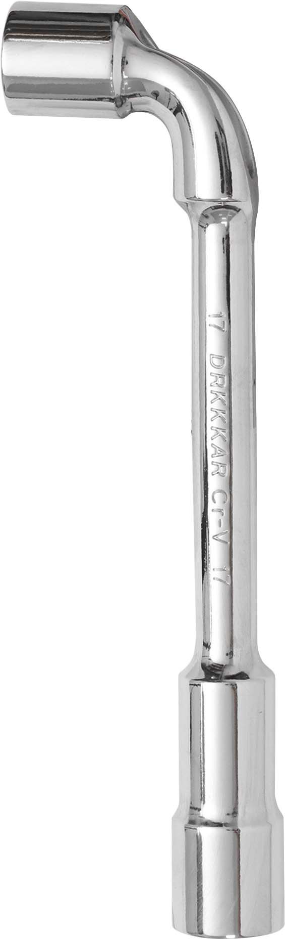 Cle pipe cv 17mm debouchee 6x6p/carte dt DRAKKAR TOOLS - 12225