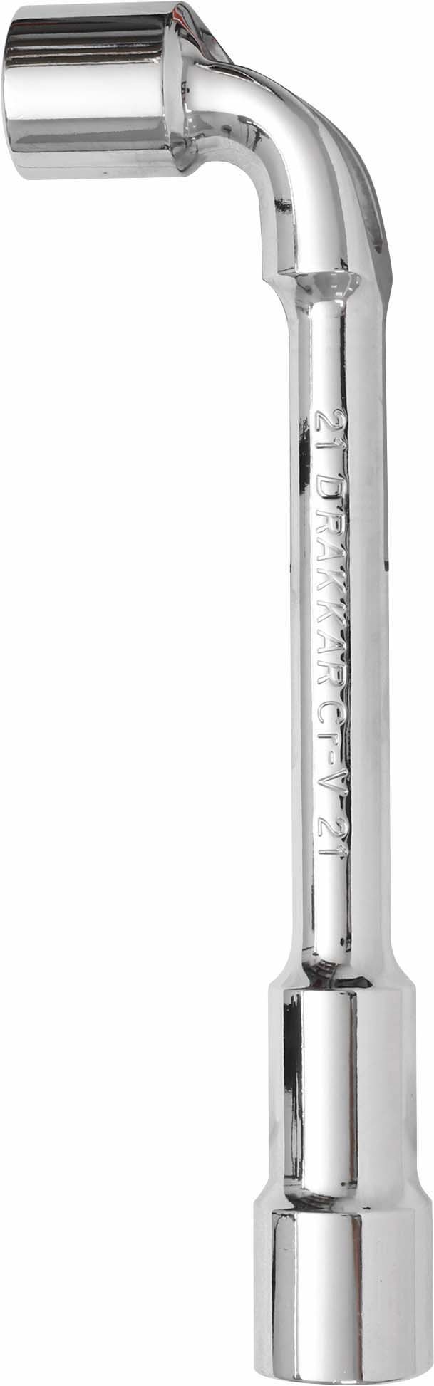 Cle pipe cv 21mm debouchee 6x6p/carte dt DRAKKAR TOOLS - 12233