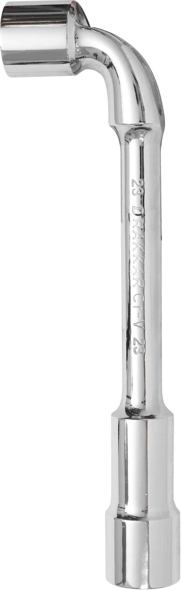 Cle pipe cv 23mm debouchee 6x6p/carte dt DRAKKAR TOOLS - 12237