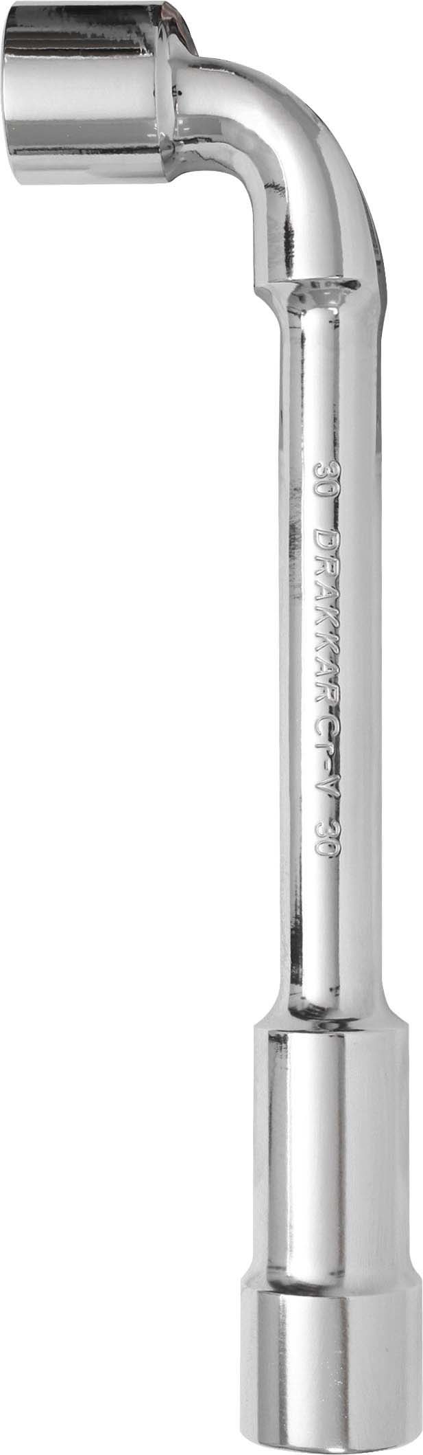 Cle pipe cv 30mm debouchee 6x6p/carte dt DRAKKAR TOOLS - 12251