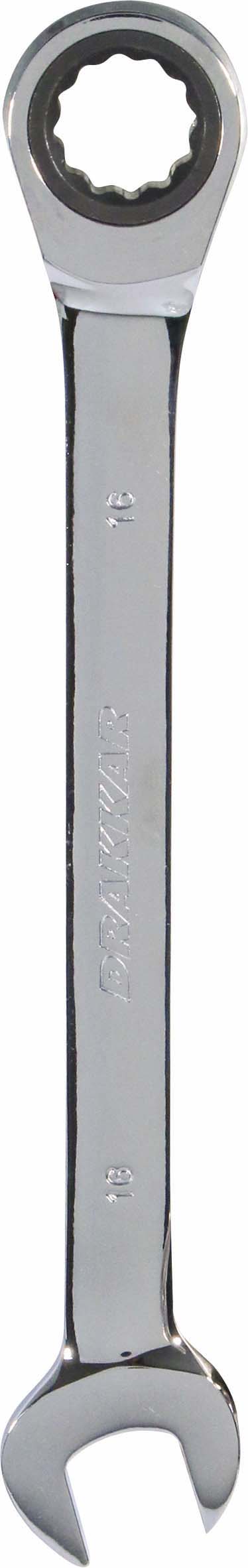 Cle mixte a cliquet 16mm DRAKKAR TOOLS - 12828