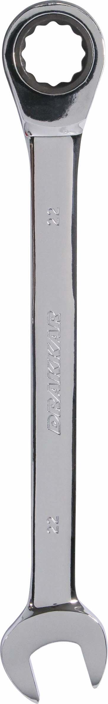 Cle mixte a cliquet 22mm DRAKKAR TOOLS - 12831