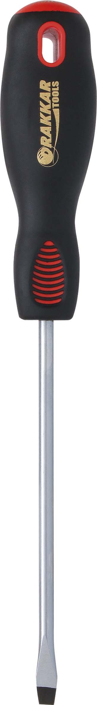 Tournevis plat mecanicien 5.5x125 dt s/carte DRAKKAR TOOLS - 13242