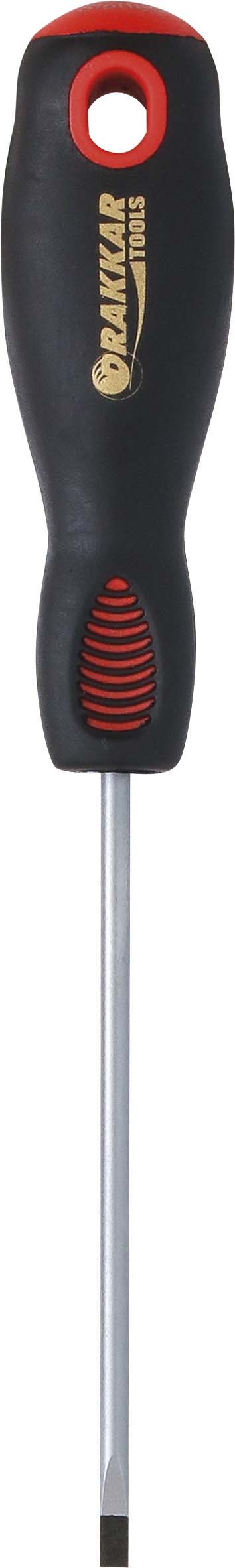 Tournevis plat 3x75mm - carte DRAKKAR TOOLS - 13253