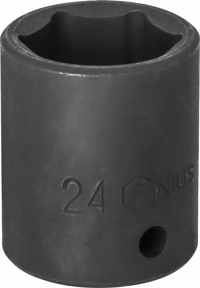 Douille a choc 1/2' de 24mm dt s/carte DRAKKAR TOOLS - 13375