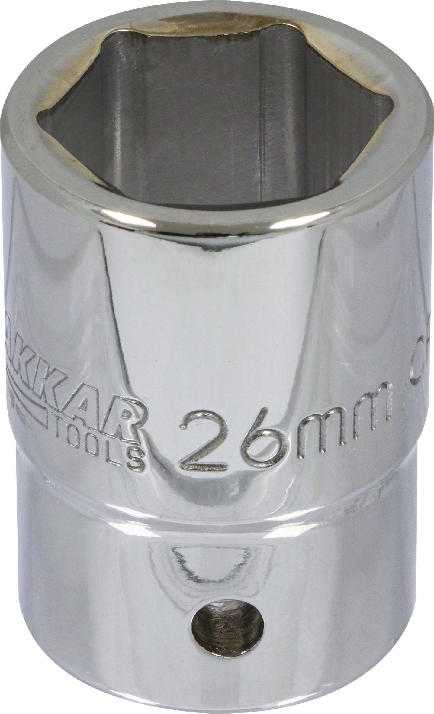 Douille 3/4' de 26mm cv dt s/carte DRAKKAR TOOLS - 13411