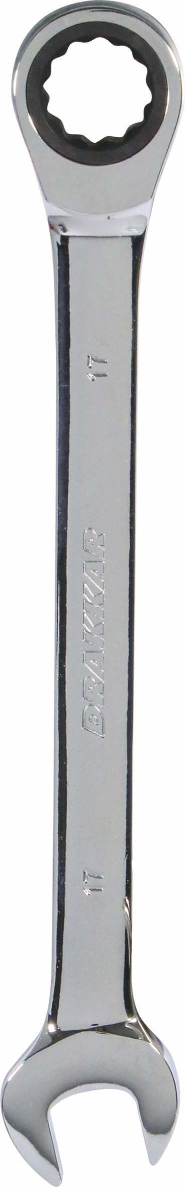 Cle mixte a cliquet 17mm DRAKKAR TOOLS - 13690