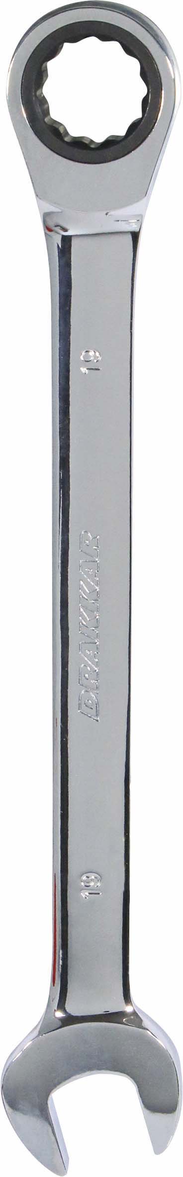Cle mixte a cliquet 19mm DRAKKAR TOOLS - 13691
