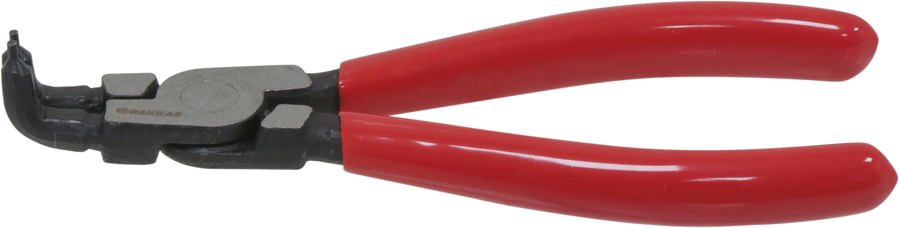 Pince circlips coudee interieure 135mm/carte dt DRAKKAR TOOLS - 13714