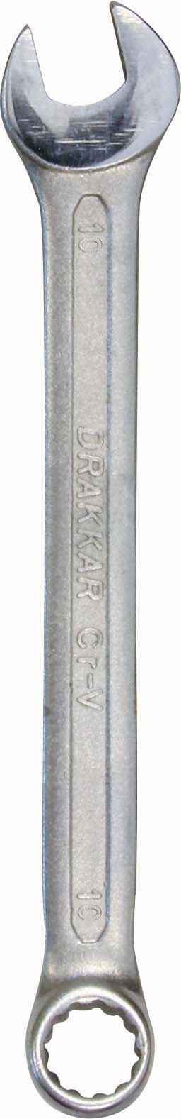Cle mixte tete polie 10mm/carte dt DRAKKAR TOOLS - 13830