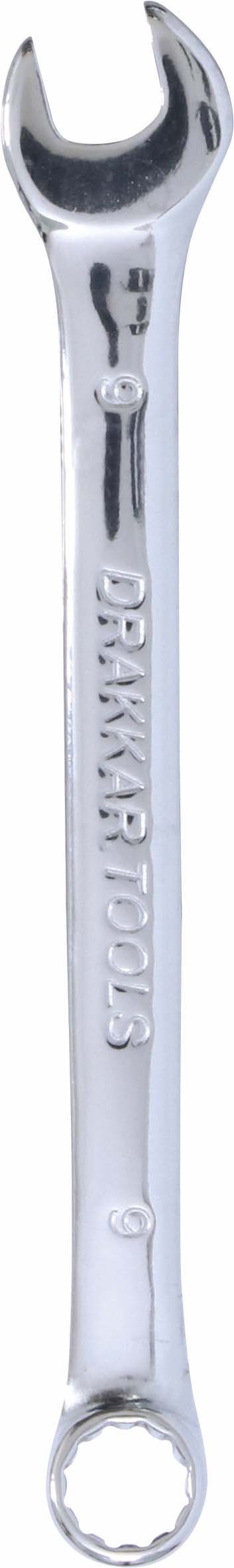 Cle mixte 9mm /carte dt full polish DRAKKAR TOOLS - 13861