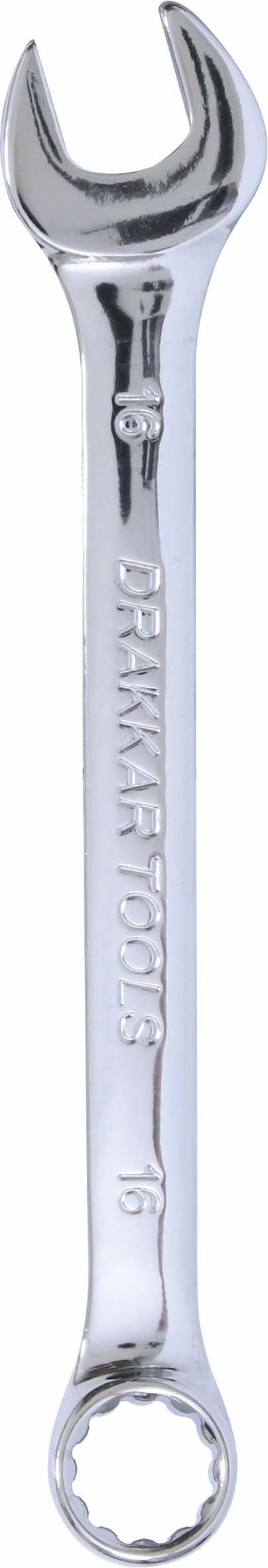 Cle mixte 16mm /carte dt full polish DRAKKAR TOOLS - 13875