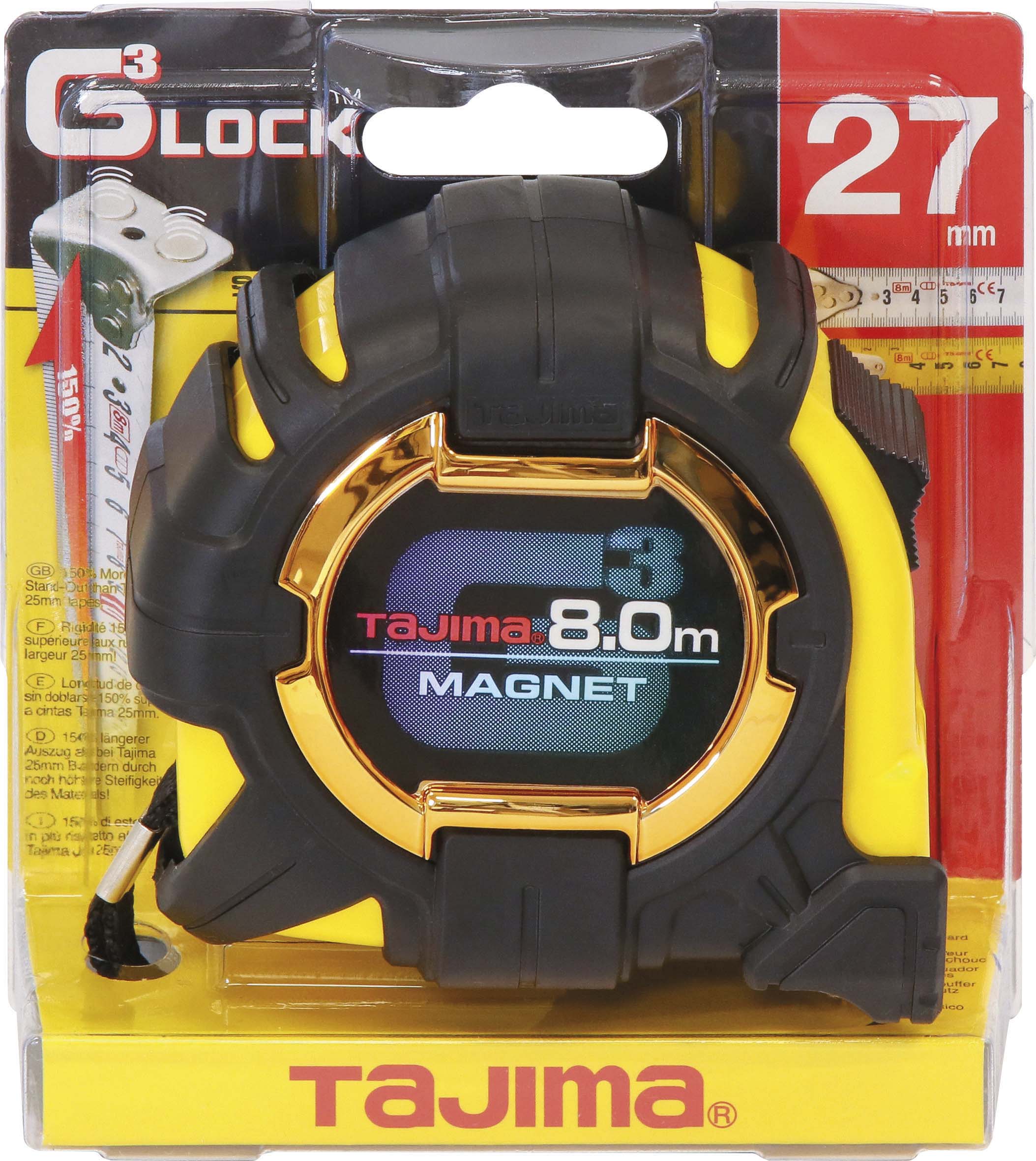 Ruban blanc aimante 8mx27m TAJIMA - 14343