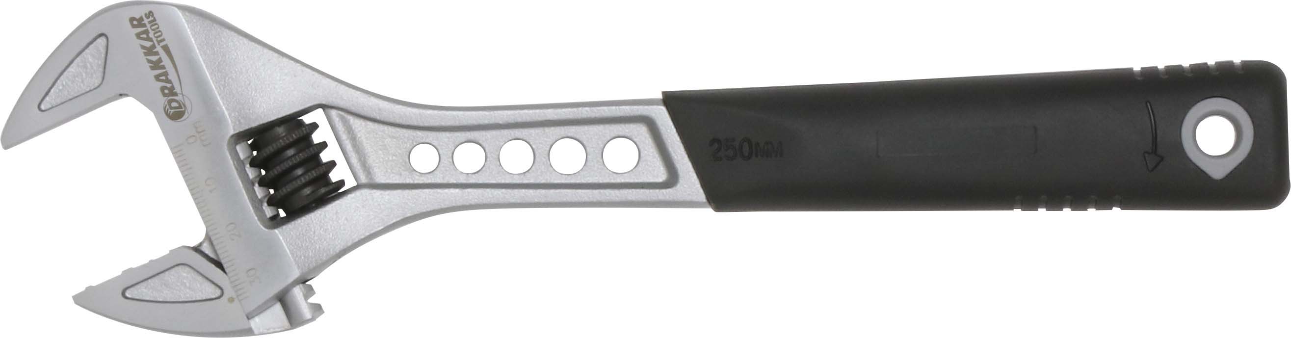 Cle molette 10' 250mm anti DRAKKAR TOOLS - 15654