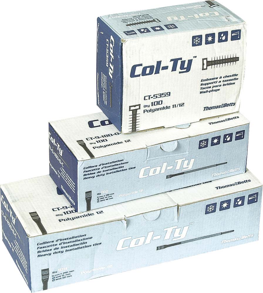 100 CHEVILLES COLLIERS D'INSTALLATION COLTY - 16707