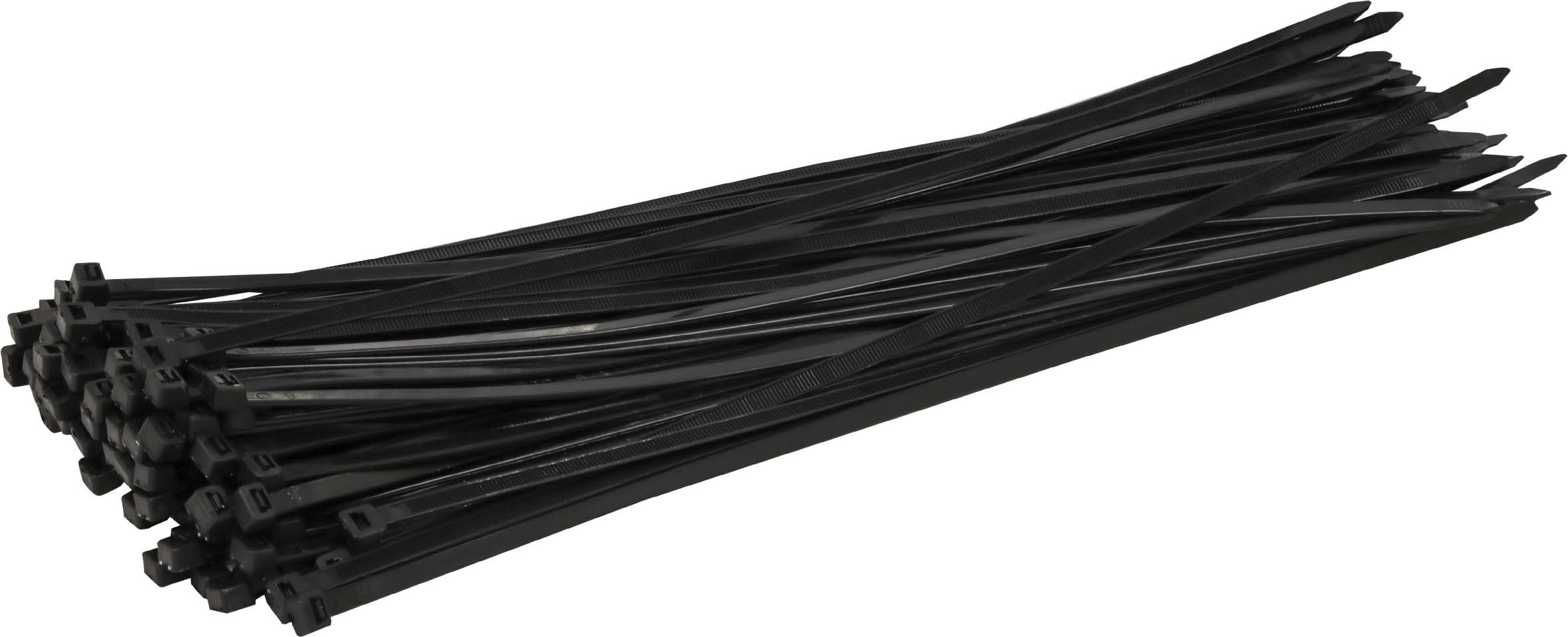 100 colliers nylon 72x450 noir SODELEC - 17188