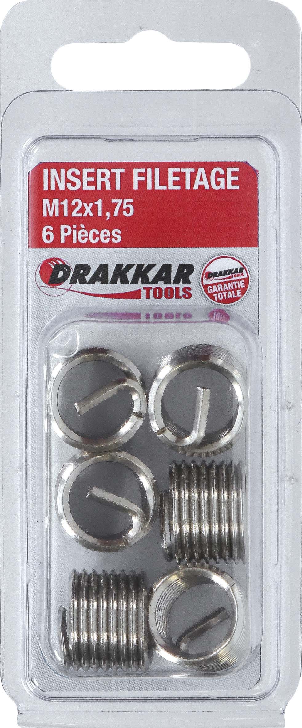Blister 6pcs insert rechange m12x1.75 p/17980 EQUINOXE - 17990