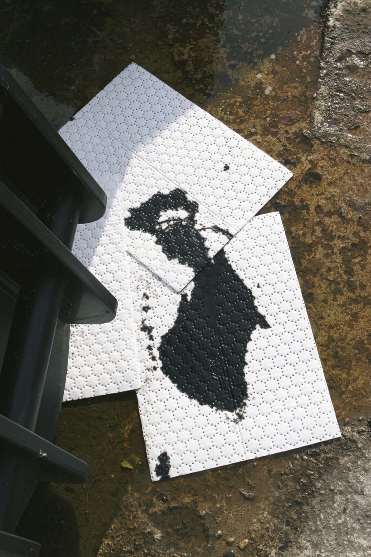 Feuille absorb 40x50cm hydrocarbures - 18592