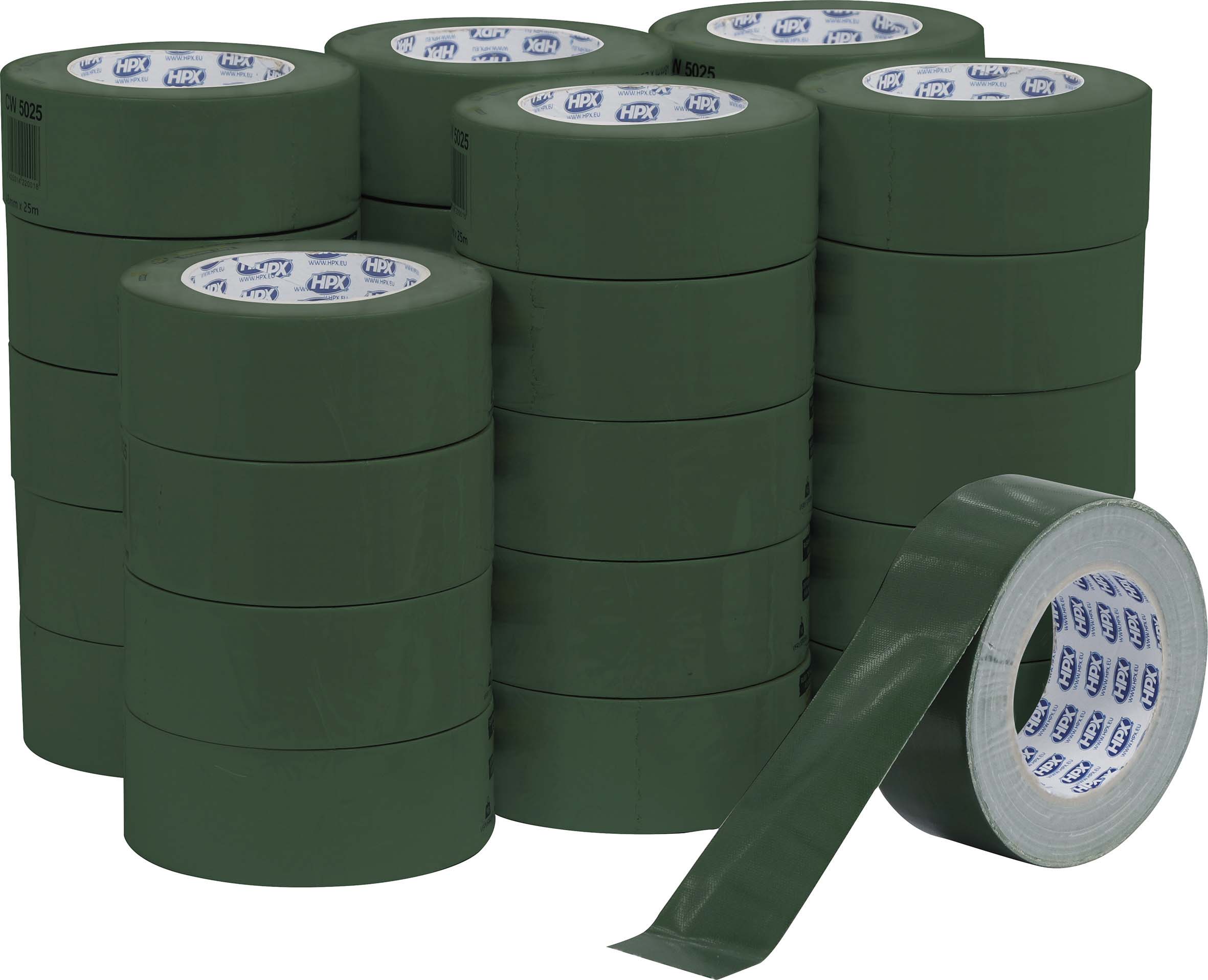 Toile americaine univ. forte adhesion vert 48mmx25m HPX - 20394