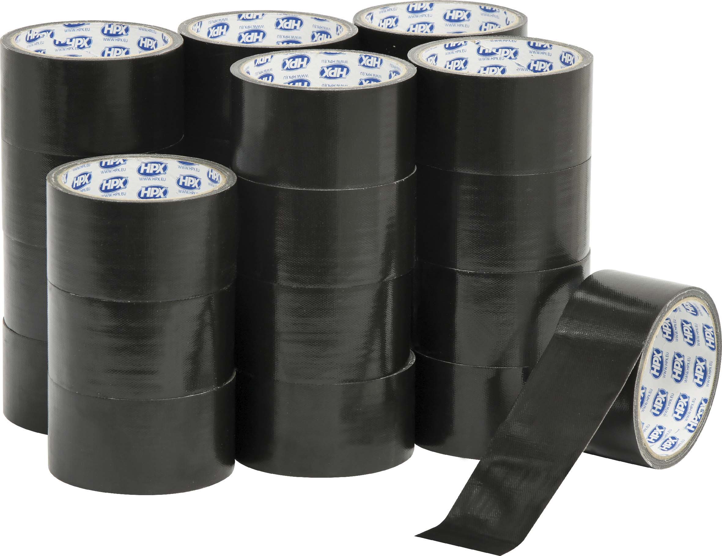 Toile americaine le forte adhesion noir 48mmx5m HPX - 20398