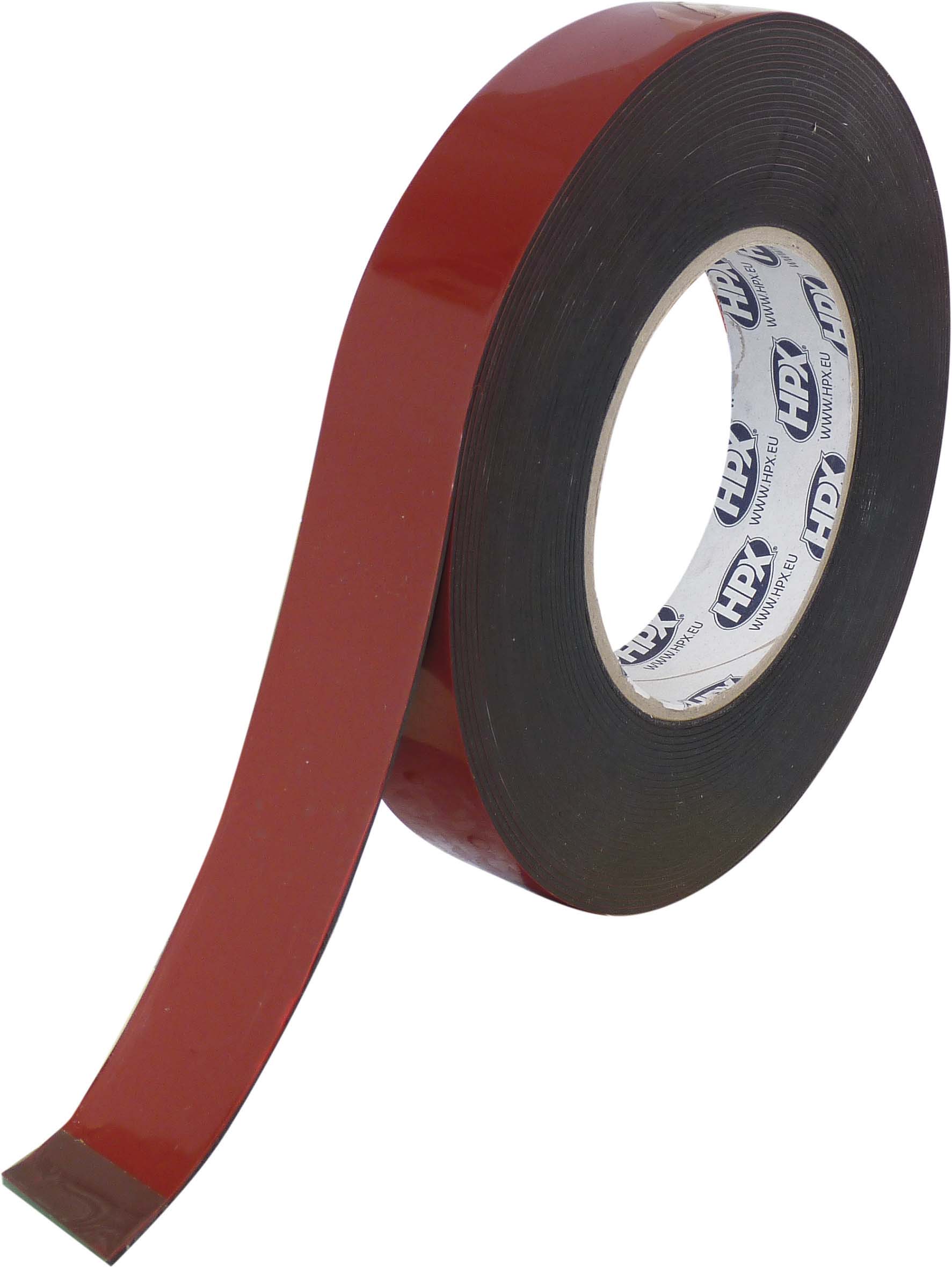 Ruban hsa double face anthracite 25mm 10m HPX - 20478