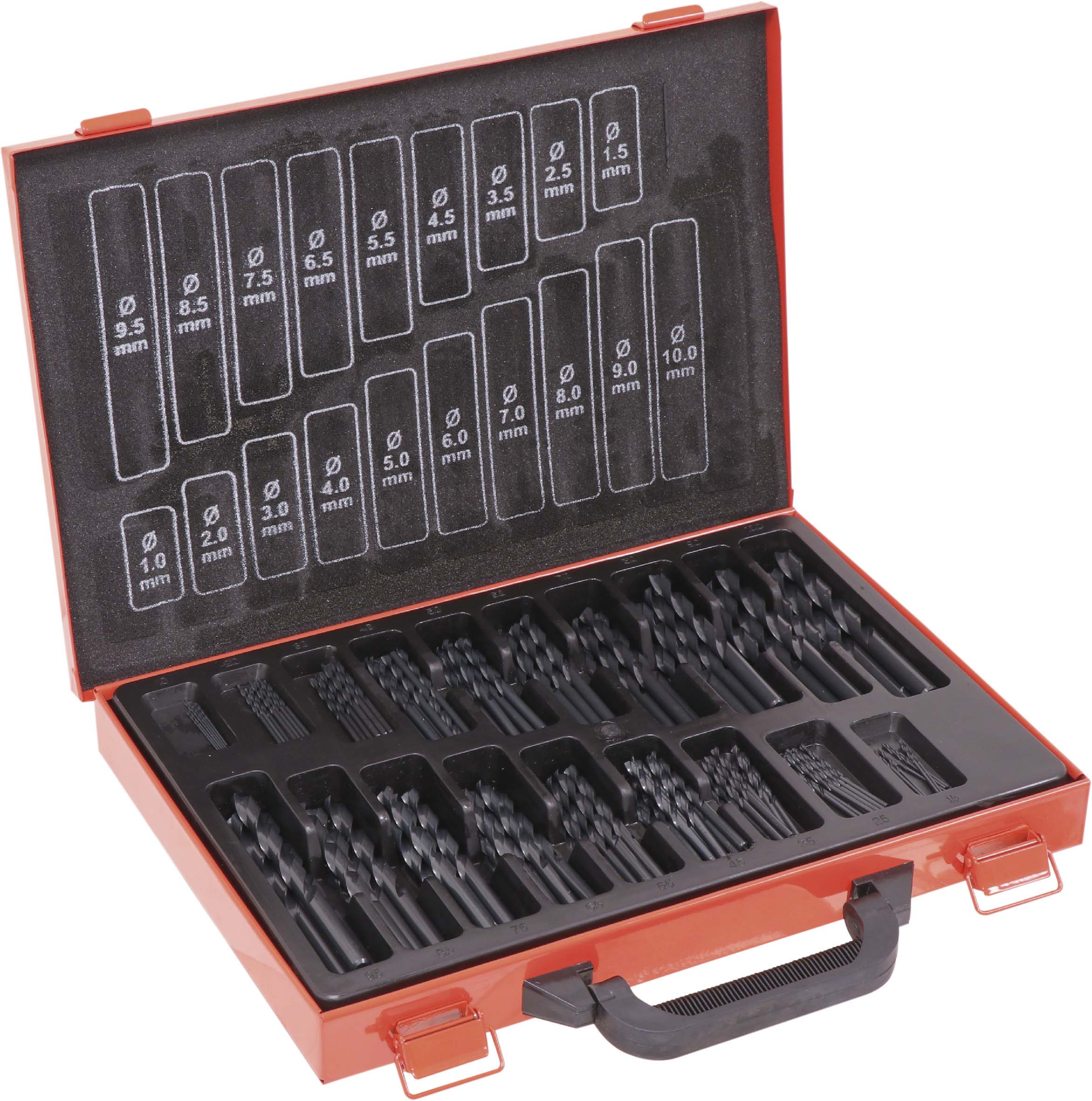 Valise 170 forets hss taille meule d.1 a STILKER - 22235