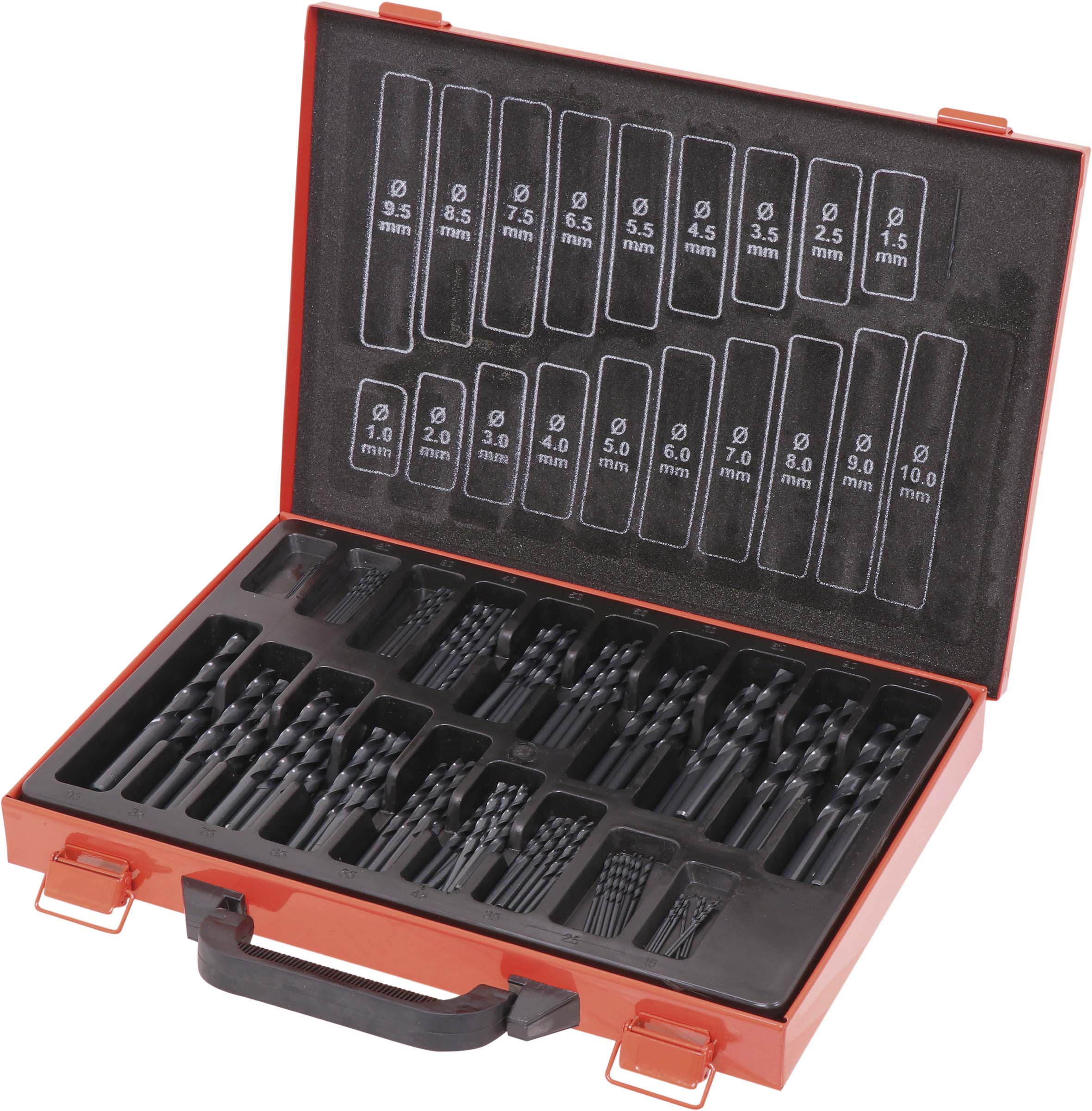 Valise 170 forets hss taille meule d.1 a STILKER - 22235