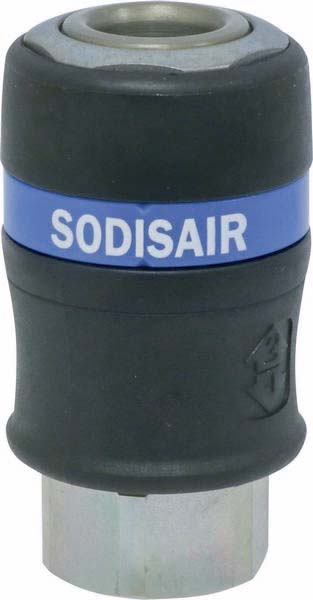 Raccord rapide securite taraude 1/2'f d.11 vrac DRAKKAR EQUIPEMENT - 01329